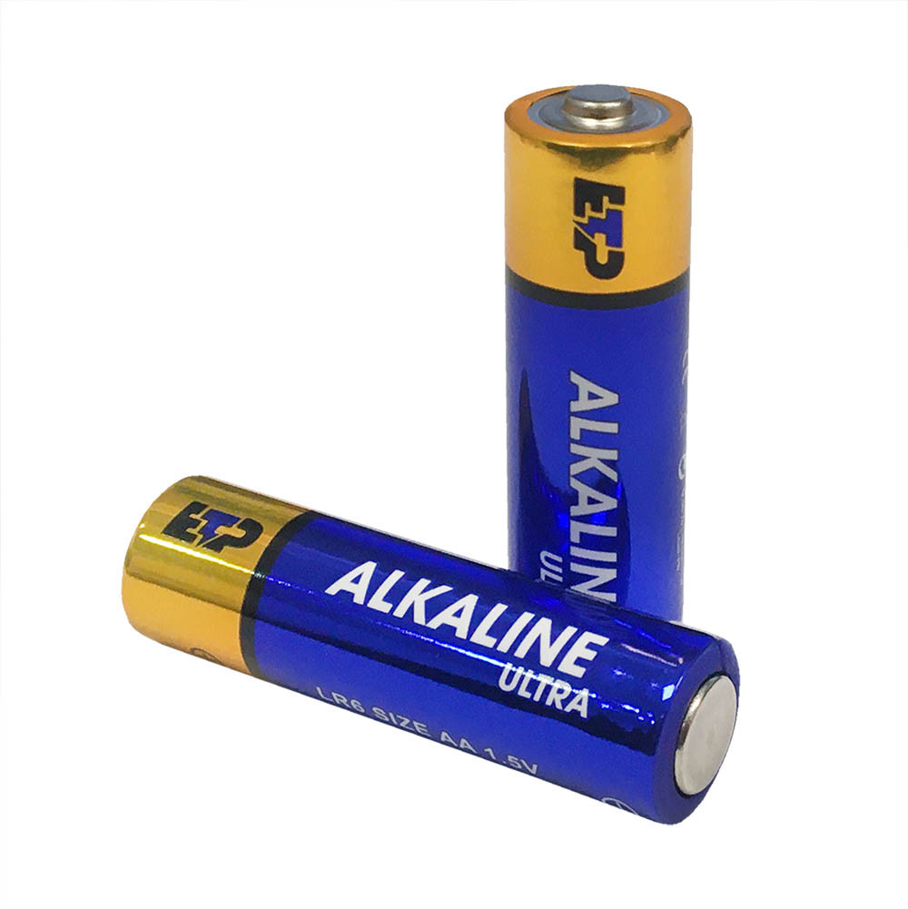 Алкалиновая батарейка АА/LR6 1,5 V, 40 шт ETP - фото 1 - id-p127537738