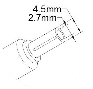 Оригинальная зарядка (блок питания) для ноутбука HP A065R121L, 709985-002, 65W, штекер 4.5x3.0 мм - фото 2 - id-p127537794