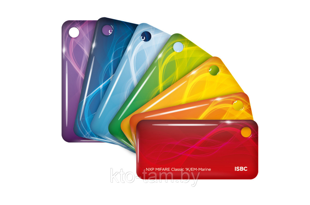 RFID-брелок ISBC® EM-Marine (стандарт 7  типовых цветов без логотипа)