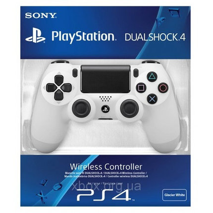 Геймпад PS4 беспроводной DualShock 4 Wireless Controller (Белый), фото 2