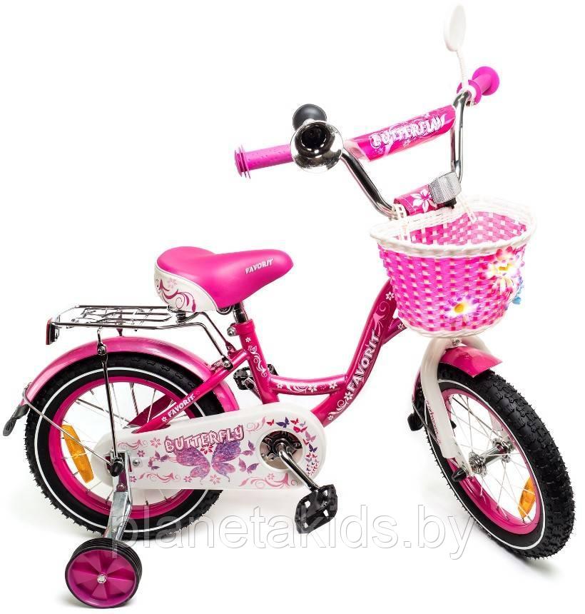 Велосипед детский 20" FAVORIT BUTTERFLY BUT-20PN (розовый)