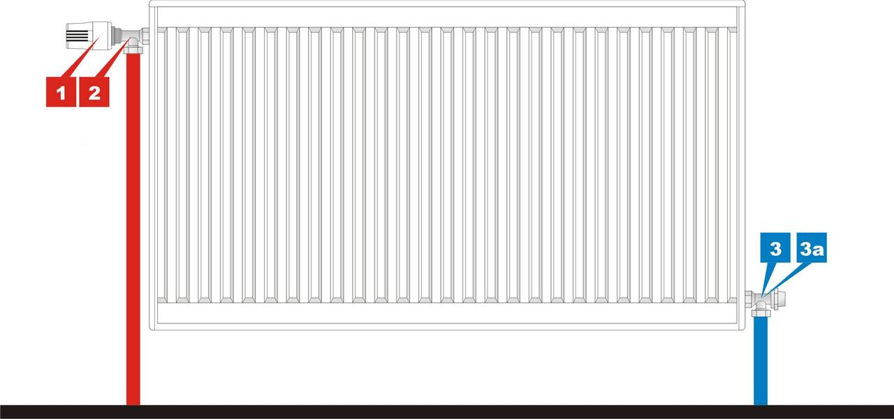 Стальной радиатор Prado Classic тип 22 500x1400 с боковым подключением - фото 4 - id-p126480201