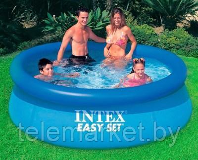 Надувной бассейн Intex Easy Set Pool Set 28143NP 396x84 см