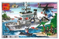 Конструктор Brick 820 Военный корабль 614 деталей 11583180 Конструктор Brick 820 Военный корабль 614 деталей