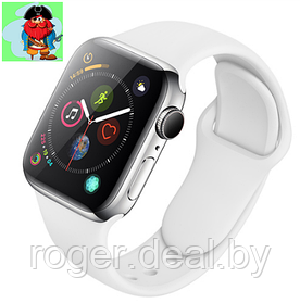 Силиконовый ремешок для Apple Watch 38/40 мм, цвет: Античный белый