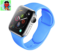 Силиконовый ремешок для Apple Watch 38/40 мм, цвет: голубой