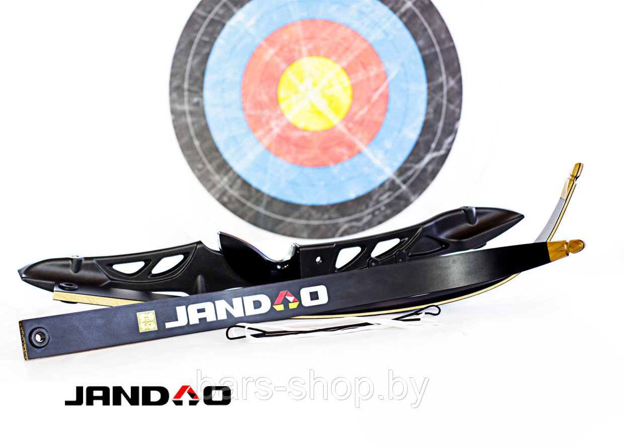 Рекурсивный лук для спорта Jandao "Олимпик" 68" (черная рукоятка) 38# - фото 6 - id-p127568973