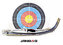 Лук для отдыха и спорта рекурсивный Jandao "Олимпик" 68" (серебристая рукоятка) 26#, фото 6