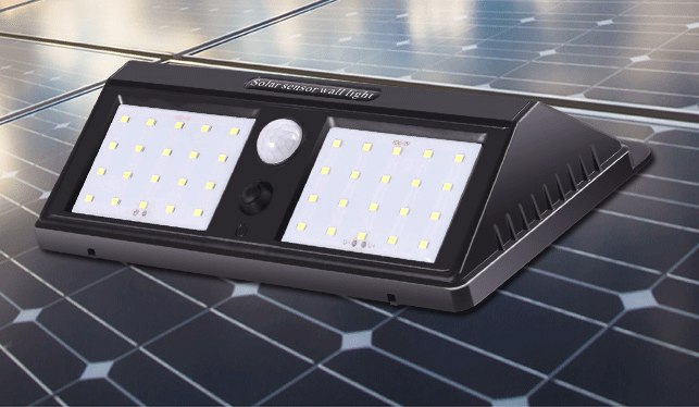 Беспроводной светильник на 40 LED ЭКОСВЕТ NEW на солнечных батареях - с датчиком движения - фото 3 - id-p127575879