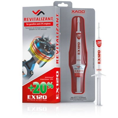 XADO Revitalizant EX120 для бензиновых двигателей - фото 1 - id-p127576458