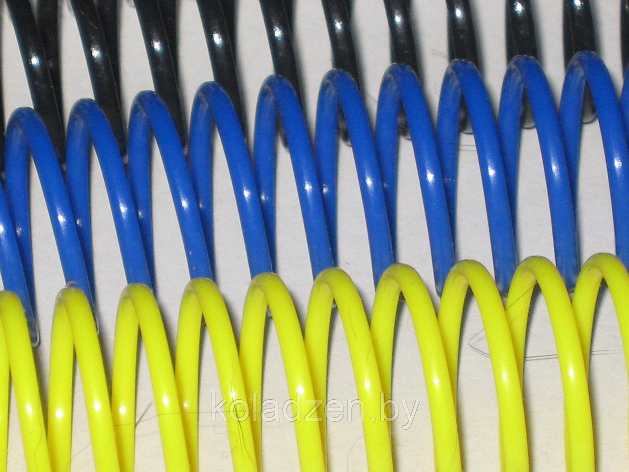 Установка пластиковой спирали от 6 мм до 28 шаг 4:1, размеры более 28 мм, шаг 3:1 - фото 2 - id-p127576490