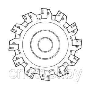 Фреза дисковая со сменными пластинами R335.18-080.1215.27-6R-R6 (Швеция)