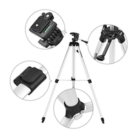 Штатив Tripod 3366 - переносной штатив для фотокамеры с держателем для телефона