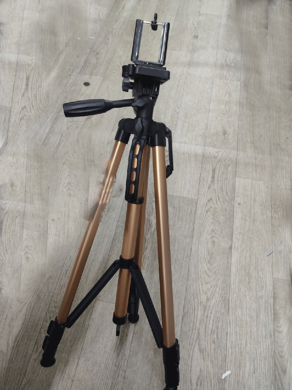 Штатив Tripod 3366 - переносной штатив для фотокамеры с держателем для телефона - фото 3 - id-p127590857