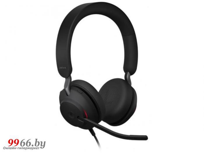 Наушники проводные накладные с микрофоном Jabra Evolve2 40 USB-A UC Stereo 24089-989-999