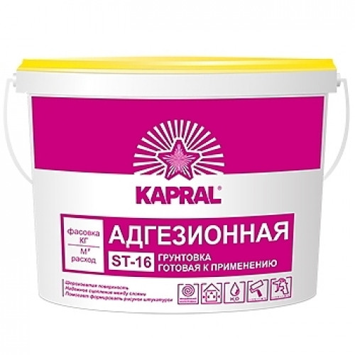 Грунтовка белая Kapral ST-16 ВН П 1 ПС 1.5 кг