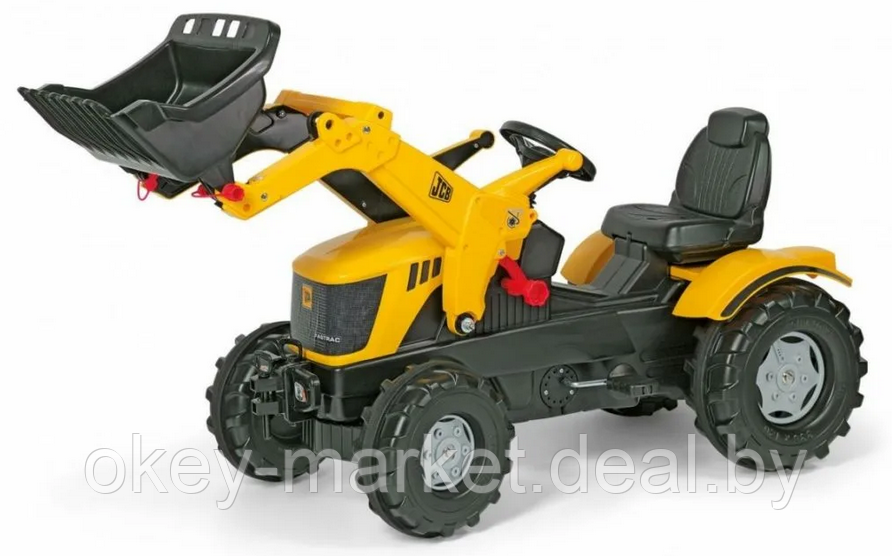 Детский педальный трактор Rolly Toys rollyFarmtrac JCB 8250 - фото 1 - id-p127593089