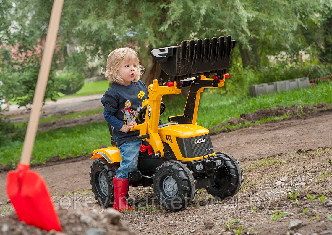 Детский педальный трактор Rolly Toys rollyFarmtrac JCB 8250 - фото 8 - id-p127593089