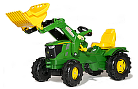 Детский педальный трактор John Deere Rolly Toys rollyFarmTrac 6210R