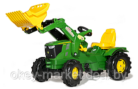 Детский педальный трактор John Deere Rolly Toys rollyFarmTrac 6210R