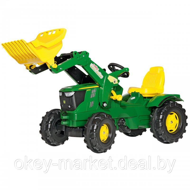 Детский педальный трактор John Deere Rolly Toys rollyFarmTrac 6210R, фото 2