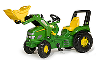 Детский педальный трактор Rolly Toys John Deere X-Trac