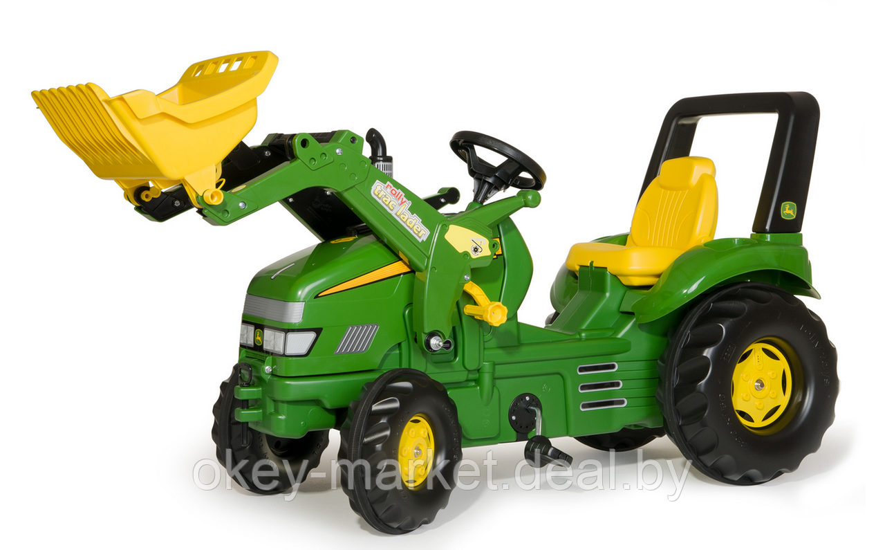 Детский педальный трактор Rolly Toys John Deere X-Trac - фото 1 - id-p127593398