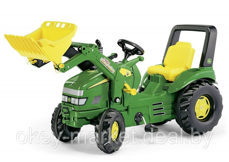 Детский педальный трактор Rolly Toys John Deere X-Trac - фото 2 - id-p127593398