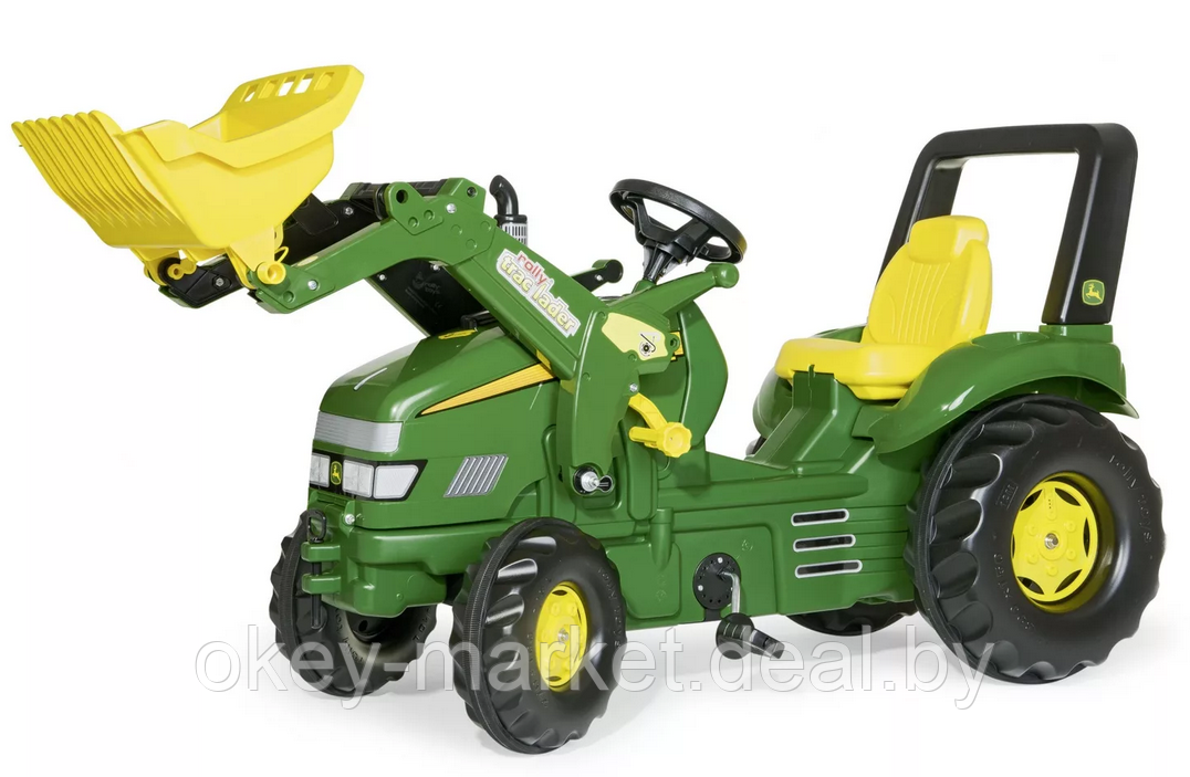 Детский педальный трактор Rolly Toys John Deere X-Trac - фото 3 - id-p127593398