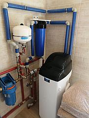 Водоподготовка и водоочистка. Фильтр (станция, система) умягчения воды кабинетного типа (квартира, коттедж).