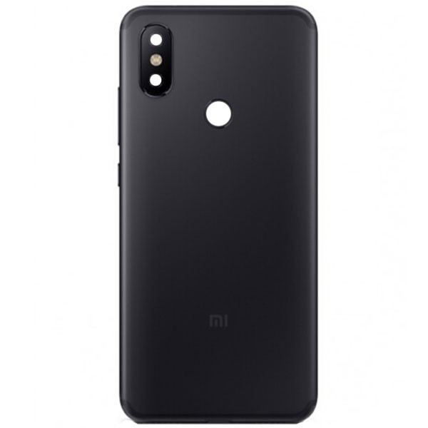 Задняя крышка для Xiaomi Mi A2, черная - фото 1 - id-p92071381