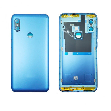 Задняя крышка для Xiaomi Redmi Note 6 Pro, голубая, фото 2