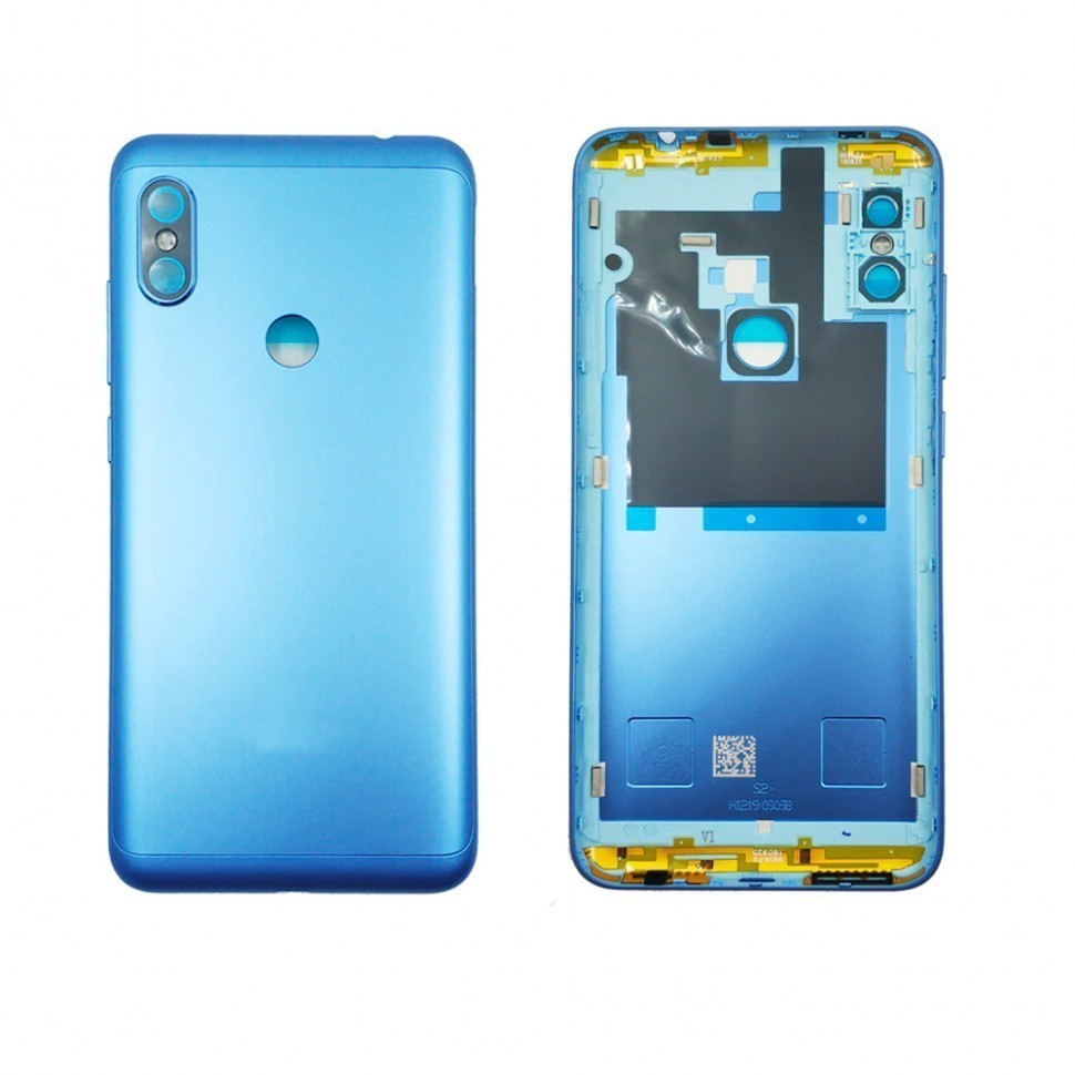 Задняя крышка для Xiaomi Redmi Note 6, голубая - фото 1 - id-p127594617