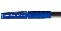 Ручка гелевая Comfort корпус прозрачный, стержень синий