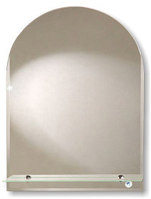 Зеркало Континент Арка 39x59 (с полкой)