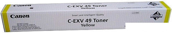 Тонер-картридж Canon C-EXV49 Yellow [8527B002], фото 2