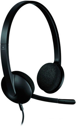 Наушники с микрофоном Logitech USB Headset H340, фото 2