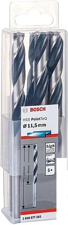 Набор оснастки Bosch 2608577283 (5 предметов)