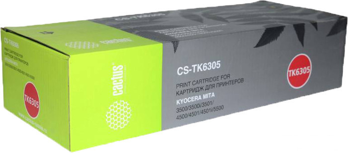Тонер-картридж CACTUS CS-TK6305 (аналог Kyocera TK-6305)