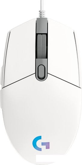 Игровая мышь Logitech G102 Lightsync (белый) - фото 1 - id-p127489293