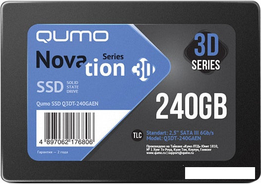 SSD QUMO Novation 3D 240GB Q3DT-240GAEN, фото 2