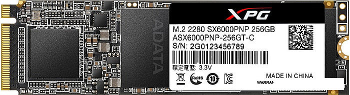 SSD A-Data XPG SX6000 Pro 256GB ASX6000PNP-256GT-C, фото 2