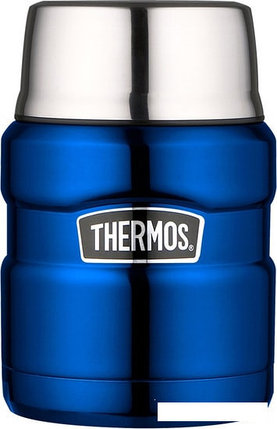 Термос для еды Thermos King-SK-3000BL 0.47л (синий), фото 2