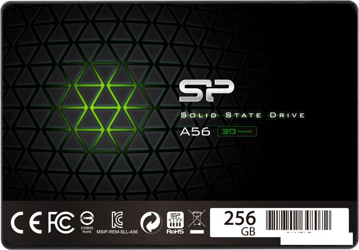 SSD Silicon-Power Ace A56 256GB SP256GBSS3A56B25 - фото 1 - id-p117077409