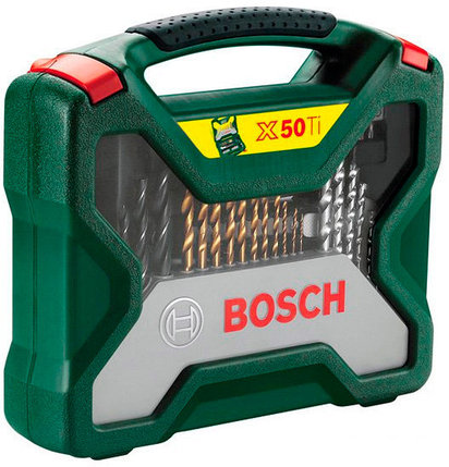 Универсальный набор инструментов Bosch Titanium X-Line 2607019327 50 предметов, фото 2