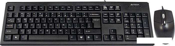 Мышь + клавиатура A4Tech KRS-8372 USB Black, фото 2