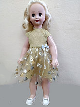 Большая Говорящая и Шагающая кукла "Кристина 11", 60 см, Белкукла
