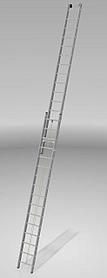 Лестница алюминиевая тросовая двухсекционная индустриальная 16 ст. NV 500
