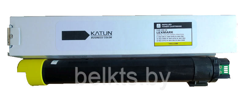 Картридж для Lexmark C 950 DE Yellow C950X2YG (Katun) 51107