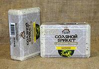 Соляной брикет с Алтайскими травами "Чистотел" вес 1,35 кг